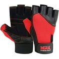 thumbnail image 3 of MRX Weight Lifting Gloves Gym Training Bodybuilding Fitness Glove Workout Men & Women Red L, 3 of 7