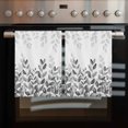 thumbnail image 2 of Spring Gray Eucalyptus Kitchen Towels Set of 3, Water Absorbent Dish Towel, Summer Botanical Leaf Country Decorative Hand Towels - Quick Drying Cloth for Cooking Baking, 18x28 Inch, 2 of 8
