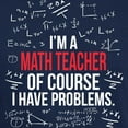 thumbnail image 3 of CafePress - Math Teacher With Problems T Shirt - Men's Classic Graphic Cotton T-Shirt, 3 of 4