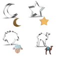 thumbnail image 2 of Style 23 Moldes para hornear de anillo de acero inoxidable de cocina para hornear velas y galletas Diy, 2 of 5
