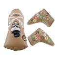 thumbnail image 4 of Funda protectora para palo de golf, funda protectora de PU, diseño de naipes con calaveras, 4 of 6