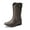 BROWN, variant on Girls' Cowgirl Cowboy Western Boots Mid-Calf Riding Shoes for Kids & Tweens