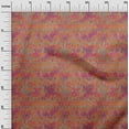 thumbnail image 2 of oneOone Rayon Light Red Fabric Batik Craft Projects Decor Fabric Printed By The Yard 56 Inch Wide, 2 of 6