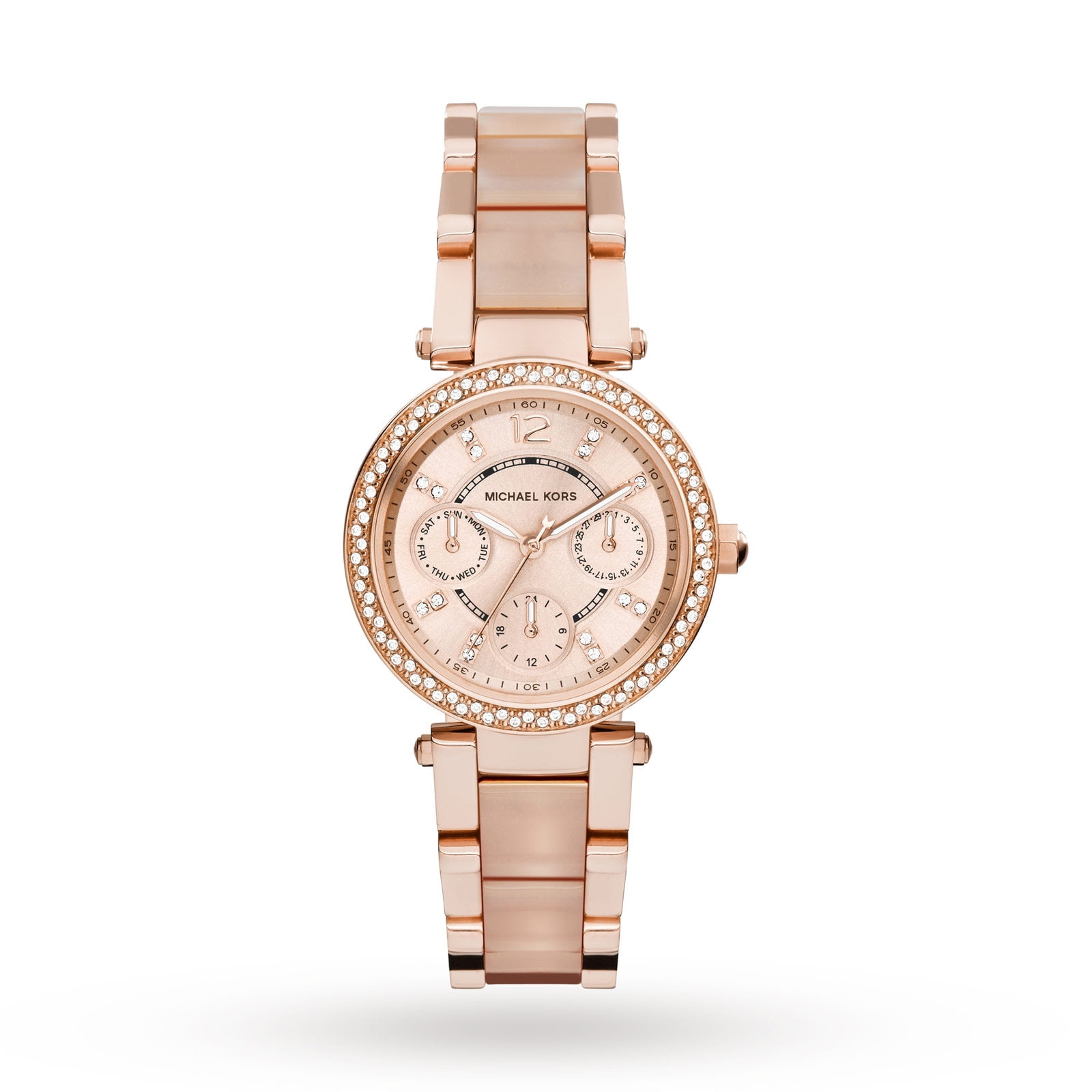 Michael Kors Parker pearl face, rose gold … Michael Kors Women main image 2