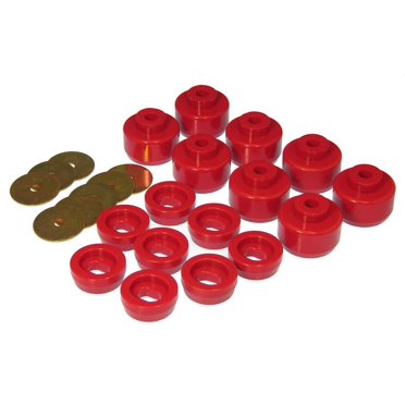 Prothane 7-148 Prothane 99-07 Chevy Silverado Canadian Model Body Mount - Red main image 0