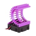 thumbnail image 4 of Ventilador disipador de calor para coche RC morado para vehículos eléctricos a escala 1/10, compatible con motores 380/390, solución de enfriamiento mejorada, 4 of 8