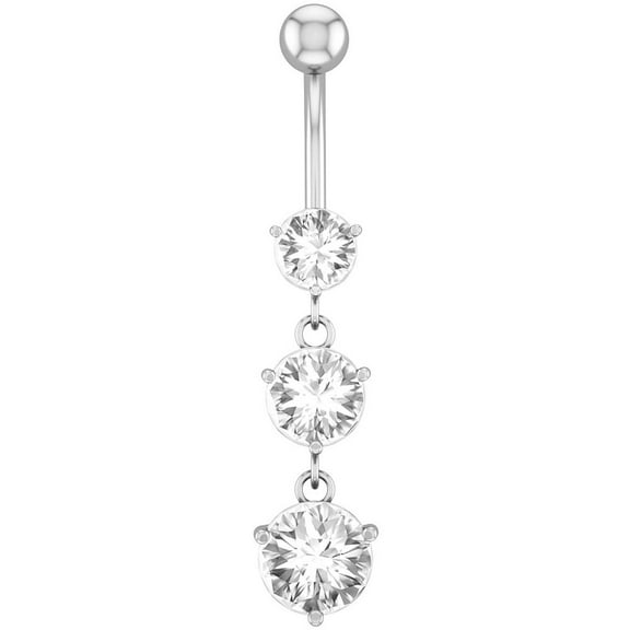Kiplyki Belly Button Ring Updated S Urgical Steel Belly Button Rings With Properly