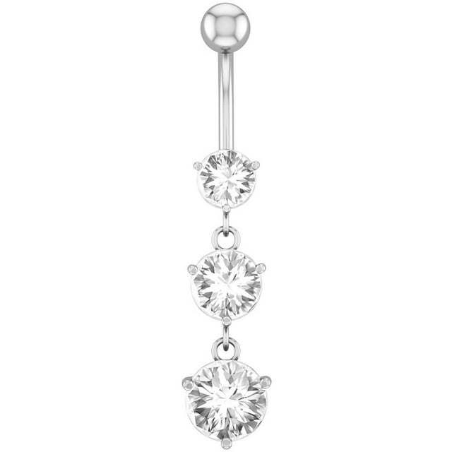 TIMIFIS Dangle Belly Button Rings Belly Button Ring Updated S Urgical Steel Belly Button Rings With Properly ummer