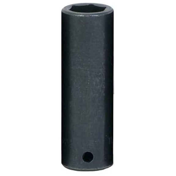 17mm x 3/8" Drive 12 Point Deep Supertorque™ Socket, Black Industrial Finish. Suitable For Impact Use. Williams® # JHW35417