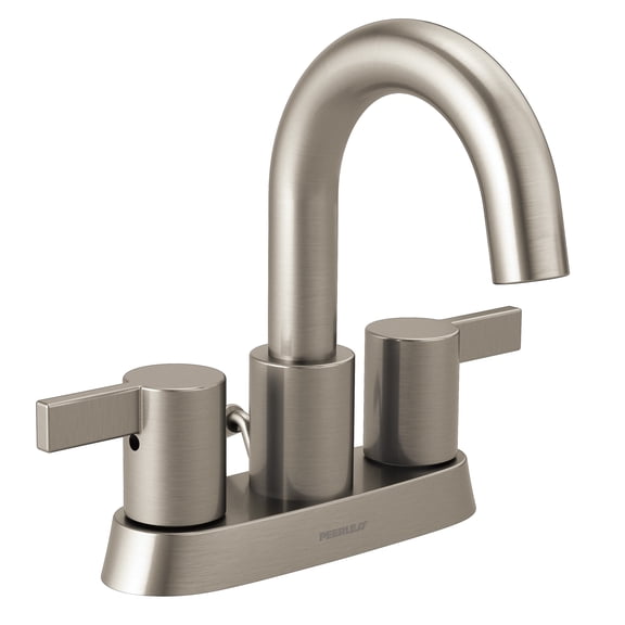 Peerless Precept Two Handle Bathroom Faucet in Brushed Nickel P299102LF-BN