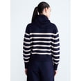 thumbnail image 3 of Free Assembly Women's and Women's Plus Cropped Crewneck Sweater with Scarf, Lightweight, Sizes XS-4X, 3 of 4
