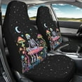 thumbnail image 5 of Qpednta Sunflower Car Seat Covers 4 Pcs, Front Seats and Rear Bench Cover Cushion Auto Seat Cover Protector Automotive Interior Protection Fits most Cars, SUVs, and Trucks, 5 of 7