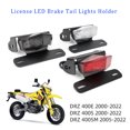 thumbnail image 3 of Guardoinrt For DRZ400SM DRZ400S DRZ400E Holder With LED Light Durable And Stable Lightweight Durability White 1Set, 3 of 6