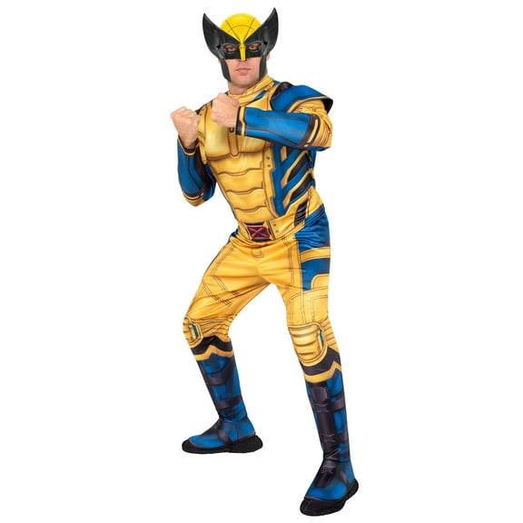 Morris Costumes JWC5407XL Qualux Marvel Deadpool & Wolverine Costume for Adults - Extra Large