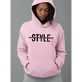 thumbnail image 2 of Perfect Style W Red String Hoodie Women -Image by Shutterstock, Female XX-Large, 2 of 4