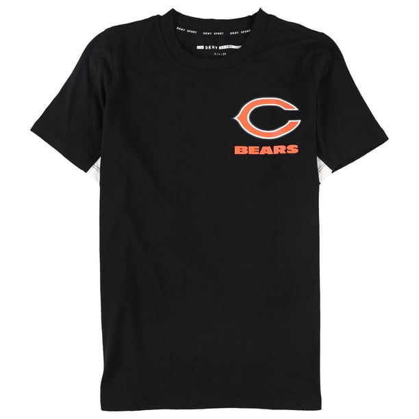 Camiseta gráfica para mujer DKNY con diseño de osos de Chicago color negro pequeña