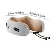 thumbnail image 2 of Clearance! Ikeay Neck Massager Pillow with Vibration Heating Cordless Portable Heated Massage Electric U Shape Memory Foam Neck for Travel Office Birthday,Pillow, 2 of 3