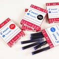 thumbnail image 3 of Pilot-cartucho de tinta para pluma estilográfica, accesorio de Color azul, negro y rojo, IC-50 IC50 ic50, 6 unids/lote por caja, 3 of 3