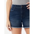 thumbnail image 4 of Sofia Jeans Women's Chi Super High Rise Shortie Shorts, 4 of 6