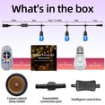 thumbnail image 5 of Fmix Outdoor 48 ft Music Color Changing LED Light Ropes & Strings Pack, 5 of 10