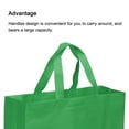 thumbnail image 4 of Unique Bargains Sac-Cadeau Réutilisable en Non-Tissé Style Horizontal 25x35 cm, Vert Foncé Lot de 10, 4 of 5