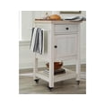 thumbnail image 2 of Signature Design by Ashley Casual Boderidge Bar Cart, Antique White, 2 of 8