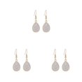 thumbnail image 3 of Qarigey 1 par de pendientes colgantes simples para fiesta de mujer, el mejor regalo, accesorios de joyería, suministro a juego de ropa, aleación Type1 NO1 Qarigey CBP480340, 3 of 6