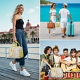 thumbnail image 7 of Flower Lunch Bag for Women Men Reusable Insulated Lunch Bags, Leakproof Cooler Food Lunch Tote Bag, Large Capacity Lunch Box for Work School Travel Picnic, 7 of 7