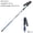 dark blue short, variant on Ultralight Adjustable Folding Trekking Poles, 5-Section Aluminum Alloy Anti-Shock Hiking Sticks For Outdoor Climbing, Hiking, Snow Walking And Trekking