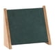 thumbnail image 1 of Expositor de madera con 10 ganchos para collares, pulseras, cadenas y joyas. Terciopelo verde, 1 of 9