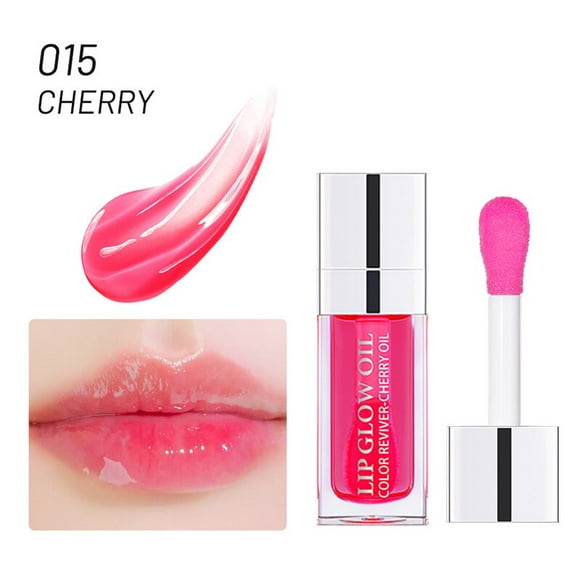 6ml Clear Fashion Crystal Jelly Moisturizing Lip Oil Plumping Lip Gloss Sexy Plump Lip Glow Oil Tinted Lip Plumper Lips Makeup