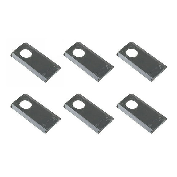 RAParts Mower Blades 6 Pack Fits Krone 240 241 281 Disc Mower 41474191