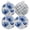 Black2216, variant on 4 PCS Pot Holders for Kitchen,Potholders Sets with Hook for Oven,Cooking,Baking,Grey Wolf In Snow