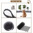 thumbnail image 2 of Alfombrilla anti-gatos con pinchos, alfombrilla repelente para gatos, perros y animales, con 8 anclajes para el suelo, para jardín, vallas, sofás, protege las plantas, 200 x 30 cm, 2 of 5