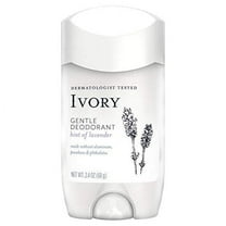 Ivory Gentle Aluminum Free Deodorant Twin Pack, Hint of Lavender, 2.4 oz