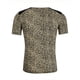 thumbnail image 3 of Inspire Chic Conjunto Camiseta de Hombre con Estampado de Leopardo, Cuello en V, Manga Corta, Talla M, Beige, 3 of 6