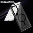 thumbnail image 4 of for Samsung Galaxy s24 Ultra Case Hard [Compatible with Magsafe Wireless Charging] Yellowing Resistant Magnetic Cover Clear para S 24 Ultra 6.8 '' 5G 2024 Rugged Best Phone Cases Black, 4 of 12