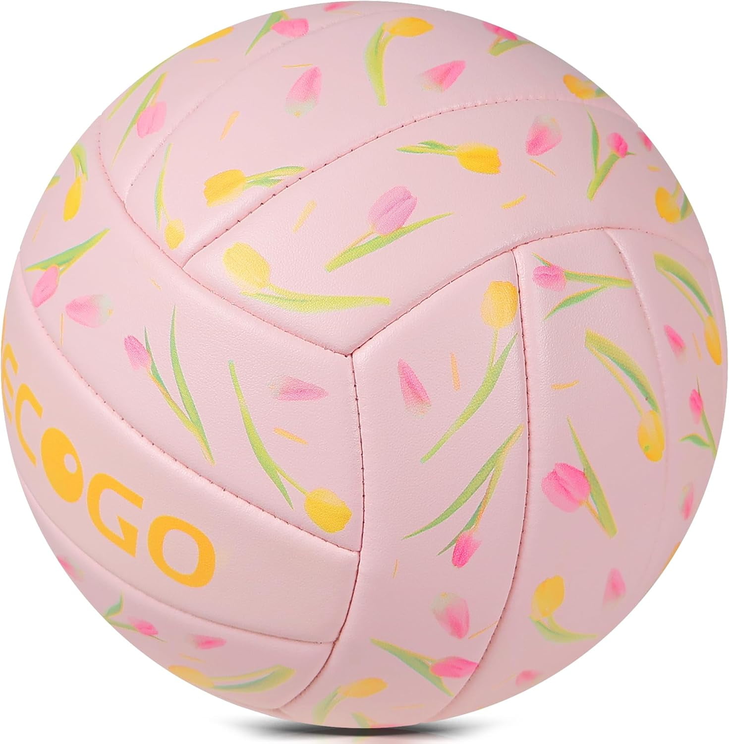 Volleyball Size 5 PU Leather Soft Indoor Outdoor Volleyballs Sports Training Game Play Ball for Beginner, Teenager, Adult, 8.2