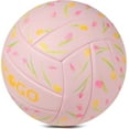 thumbnail image 3 of Volleyball Size 5 PU Leather Soft Indoor Outdoor Volleyballs Sports Training Game Play Ball for Beginner, Teenager, Adult, 8.2, 3 of 8