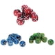 thumbnail image 1 of 30 piezas de dados acrílicos D6 de seis punteados para mazmorras y dragones RPG DND, 1 of 9