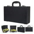 thumbnail image 2 of Straight Type Clarinet Case Clarinet Accessories Black Leather for Storage 1Set, 2 of 5