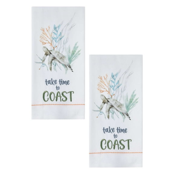Split P Take Time to Coast Dishtowel Pair of 2