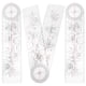 thumbnail image 1 of 3pcs Goniómetro Goniómetro Regla Profesional Terapia médica Angle Regla Hospital Accesorio, 1 of 5