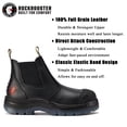 thumbnail image 3 of ROCKROOSTER Work Boots for Men, 6 inch Steel Toe, Slip On Safety Oiled Leather Shoes, Static Dissipative, Breathable, Quick Dry AK227-7, 3 of 8