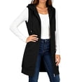 thumbnail image 7 of Lnmiateer Womens Lightweight Draped Long Vest Sleeveless Knit Cardigan With Pockets Casual Layering Outerwear, 7 of 7
