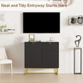 thumbnail image 2 of Kojooin Buffet Moderne de 31,5 Pouces avec Rangement, Armoire de Rangement en Bois avec Tablette Ajustable, 2 of 8