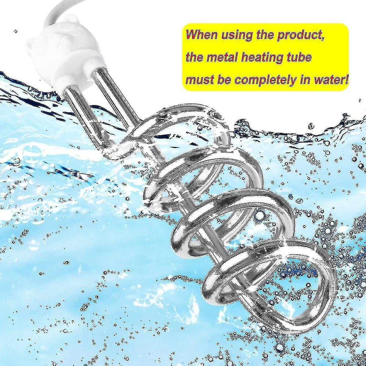 3500w Electric Water Heater Stainless Steel Automatic Immersion Heater 220v - Get Hot Water Fast