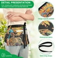 thumbnail image 4 of Yayeee Waist Apron with Pockets for Cooking Waterproof Half Server Aprons, Bright Skeleton, 4 of 7