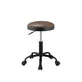 thumbnail image 3 of ACME Ouray Adjustable Stool in Vintage Mocha and Black (Set of 2), 3 of 6