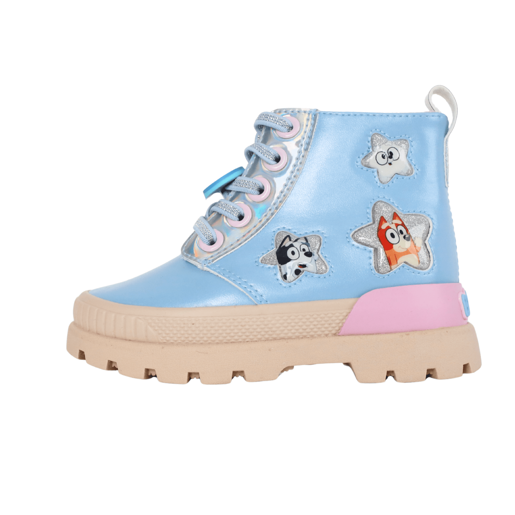 Bluey Toddler Girls Combat Boots